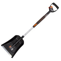 Изображение товара Лопата снеговая автомобильная Amigo полипропилен с алюминиевым черенком 1040х255 мм (71116)