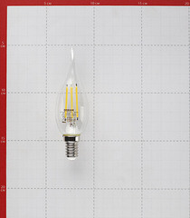 Лампа светодиодная филаментная Osram E14 4000К 5 Вт 600 Лм 220-230 В свеча на ветру прозрачная - фото 5