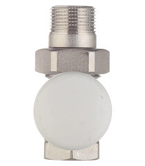 Клапан регулирующий Tiemme 3/4 НР(ш) х 3/4 ВР(г) для радиатора (3220016) - фото 3