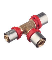 Тройник Tiemme 20(пресс) х 20(пресс) х 16(пресс) - фото 1