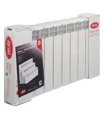 Радиатор биметаллический Rifar Base 350 мм 10 секций 1" боковое подключение белый - фото 6