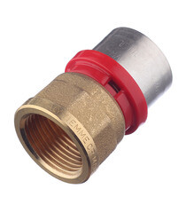 Соединитель прямой Tiemme 26(пресс) х 3/4 ВР(г) - фото 4