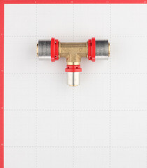 Тройник Tiemme 26(пресс) х 16(пресс) х 26(пресс) - фото 2