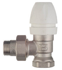 Клапан термостатический угловой Tiemme 1/2 НР(ш) х 1/2 ВР(г) для радиатора (3300005) - фото 3