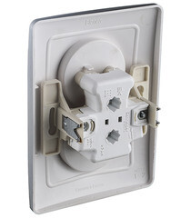 Розетка Systeme Electric Blanca встраиваемая алюминий (BLNRS000023) - фото 5