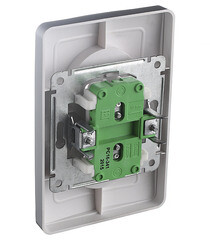 Розетка Hegel Master встраиваемая серебро (РС16-341-06) - фото 4