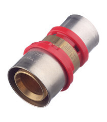 Соединитель прямой Tiemme 32(пресс) х 26(пресс) - фото 2