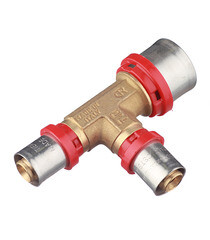 Тройник Tiemme 26(пресс) х 16(пресс) х 16(пресс) - фото 1