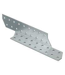 Держатель балки левый оцинкованный 250х40х40х2 мм - фото 1