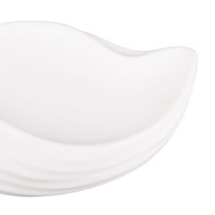 Мыльница для ванной Moroshka Fleur настольная керамика белая (G88-92) - фото 4