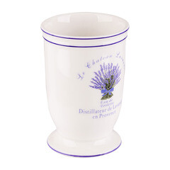 Стакан для ванной Verran Lavender настольный керамика фиолетовый (850-14)