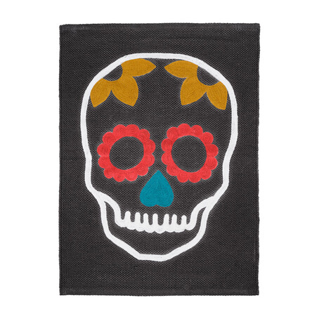 Стакан для ванной Moroshka Los Muertos настольный керамика голубой (G85 ...