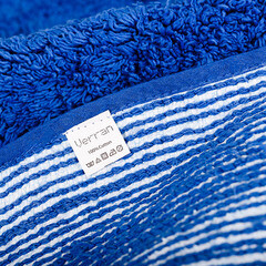 Коврик для ванной/туалета синий 50х80/50х50 см Verran Couple (500-30) - фото 3