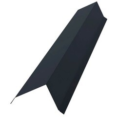 Торцевая планка под гибкую черепицу PE 2000 мм RAL 7024 Чебоксары