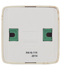 Розетка Hegel Alfa накладная сосна со шторками (РА16-114-02) - фото 4