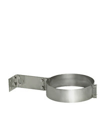 Хомут Дымок для дымоходов d120 мм с креплением к стене AISI 439 - фото 1