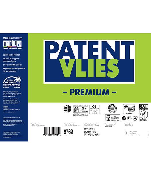 Малярный флизелин Marburg Patent Vlies 9769 (1,06х25 м) плотность 150 г ...