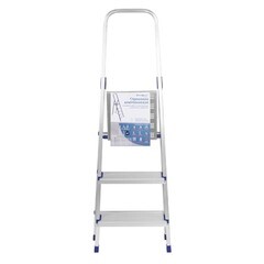 Стремянка Ремоколор 3 ступени алюминиевая