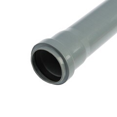 Труба канализационная Атлас Пласт d50х3000 мм пластиковая для внутренней канализации