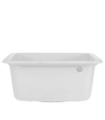 Мойка для кухни Granula Standard 50х42х19 см врезная кварц белая - фото 2