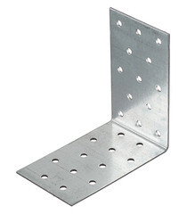 Уголок соединительный оцинкованный 100х100х60х2 мм - фото 1