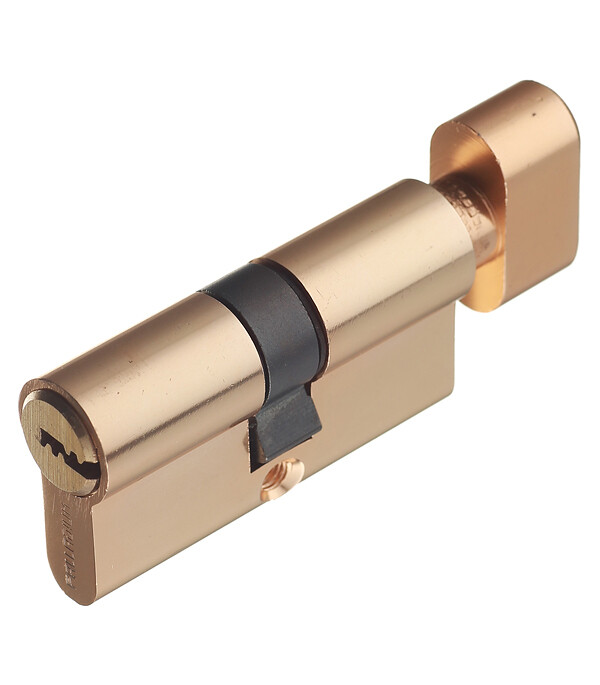 Цилиндр Palladium AL 60 C T01 PB 60 30х30 мм ключ/вертушка латунь