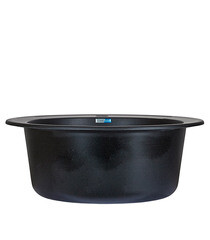 Мойка для кухни Granula Standart d48х19 см врезная кварц черная - фото 6