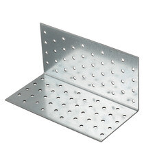 Изображение товара Уголок соединительный оцинкованный 100х100х200х2 мм