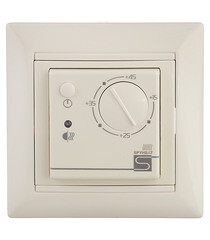 Терморегулятор электронный для теплого пола Spyheat ETL-308B бежевый - фото 1