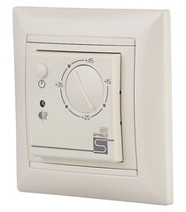 Терморегулятор электронный для теплого пола Spyheat ETL-308B бежевый - фото 5