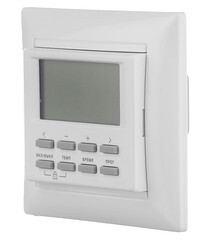 Терморегулятор программируемый для теплого пола Spyheat NLC-527H белый - фото 2