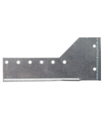 Опора бруса раскрытая оцинкованная 170х76х40х2 мм - фото 2