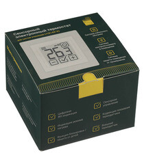 Терморегулятор электронный сенсорный для теплого пола Spyheat SDF-419В бежевый - фото 4