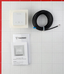 Терморегулятор цифровой для теплого пола Thermoreg TI 300 белый - фото 2