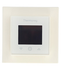 Терморегулятор программируемый для теплого пола Thermoreg TI 970 White белый - фото 1