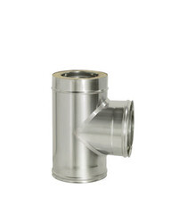 Изображение товара Тройник Дымок 90° х d115х200 мм с изоляцией AISI 439