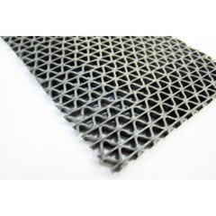 Коврик противоскользящий VORTEX Zig-Zag 22156 0,9х10м серый