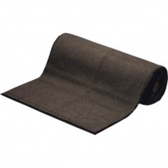 Коврик влаговпитывающий ребристый VORTEX 1,2x15м коричневый 22120