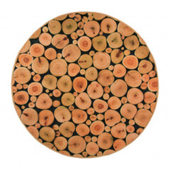 Коврик влаговпитывающий Velur D 75см круглый 24251