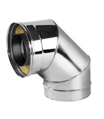 Изображение товара Отвод Вулкан V50R 90° х d120х220 мм с изоляцией AISI 321/304