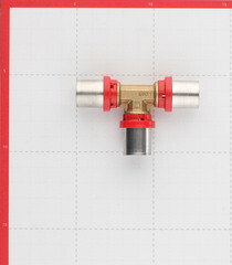 Тройник Tiemme 16(пресс) х 16(пресс) х 16(пресс) - фото 3