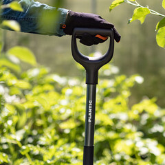 Лопата штыковая Plantic Terra Pro стальная остроугольная садовая с металлическим черенком 950 мм (11002-01) - фото 2