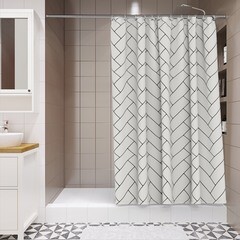 Штора для ванны Fora Амарилис 1800х1800 мм полиэстер белая (FOR-OL14) - фото 2