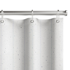 Штора для ванны Fora Wave 2000х1800 мм полиэстер белая (FOR-WAV200) - фото 2