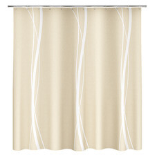 Штора для ванны Fora Line 1800х1800 мм полиэстер бежевый (FOR-LN202)