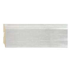 Плинтус МДФ SmartProfile Strong 80 м дуб винтаж светло-серый П07 2,4 м