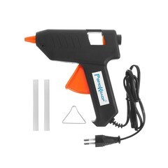 Пистолет клеевой 2 стержня 11 ммх15 см кабель 12 м защитный кожух подставка 80Вт/220В