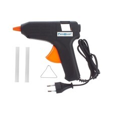 Пистолет клеевой 2 стержня 11 ммх15 см кабель 12 м защитный кожух подставка 40Вт/220В