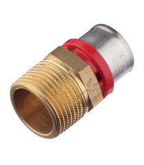 Соединитель прямой Tiemme 26(пресс) х 1 НР(ш) - фото 3