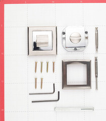 Фиксатор Palladium City CS BK SN/CP хром - фото 2